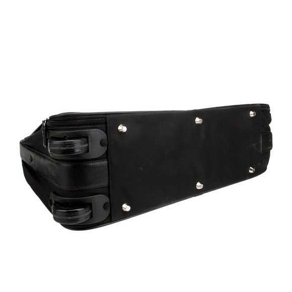 Prada Saffiano-Trimmed Tessuto Suitcase - Picture 4 of 5